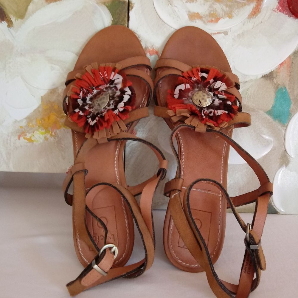 Anthropology Bacio 61 Tombolo Leather Sandals